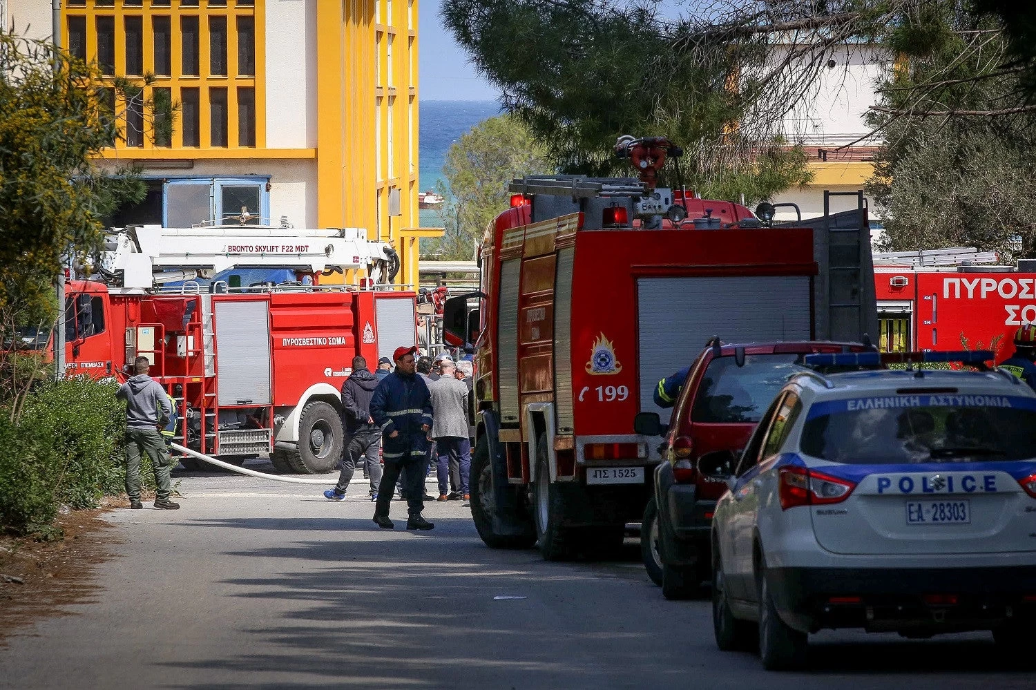 Ηράκλειο: Πυρκαγιά στην περιοχή Κοκκίνη Χάνι